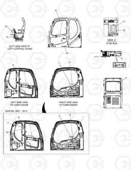 5120 DECAL - CABIN(EXPORT) DX140W, Doosan