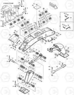 6920 FRONT OUTRIGGER DX140W, Doosan