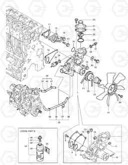 010 COOLING WATER SYSTEM DX35Z, Doosan