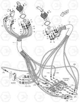 1210 PILOT PIPING (1) DX35Z, Doosan