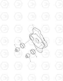 4120 MAIN PUMP - SWASH PLATE DX35Z, Doosan