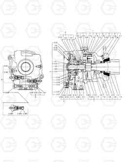 4200 SWING MOTOR DX35Z, Doosan