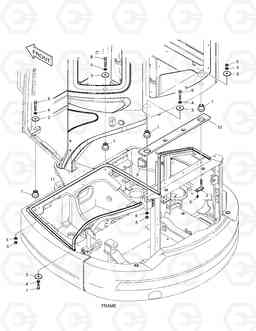 6240 CABIN MOUNTING DX35Z, Doosan