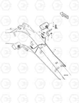 6410 WORKING LAMP DX35Z, Doosan