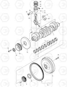 016 DRIVING SYSTEM DX140LC, Doosan