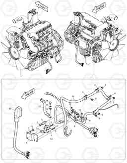 1710 ELECTRIC PARTS - ENGINE DX140LC, Doosan