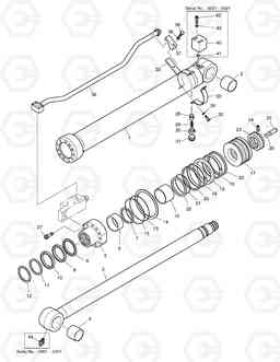 4410 ARM CYLINDER - ARM 2.1m (ARTI) L/V DX140LC, Doosan