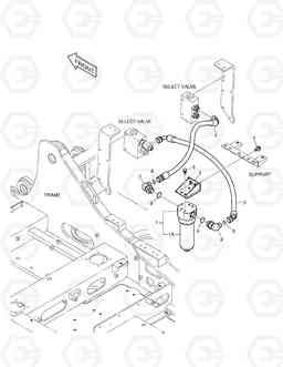 6390 TWO WAY PIPING - WITH FILTER DX140LC, Doosan