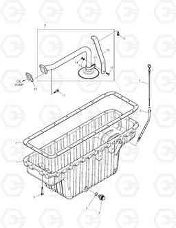 022 OIL PAN TXC140LC-2, Doosan