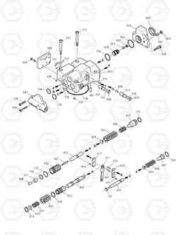 4110 REGULATOR-FRONT TXC140LC-2, Doosan