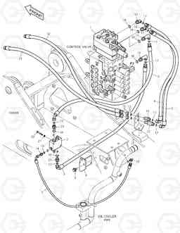 6490 MAIN PIPING - ROTATING TXC140LC-2, Doosan