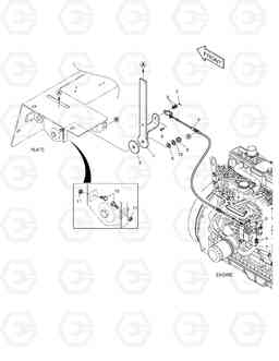 1310 ENGINE THROTTLE CONTROL 430, Doosan