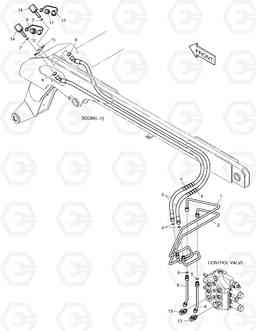 3150 ATTACHMENT PIPING 430, Doosan