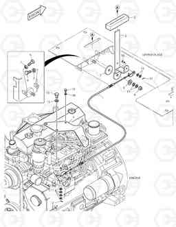 1310 ENGINE THROTTLE CONTROL 450, Doosan