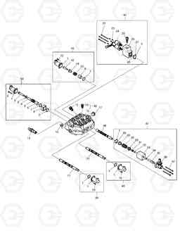 4160 CONTROL VALVE-JOYSTICK 450, Doosan