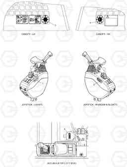 5120 NAME PLATE-JOYSTICK 450, Doosan