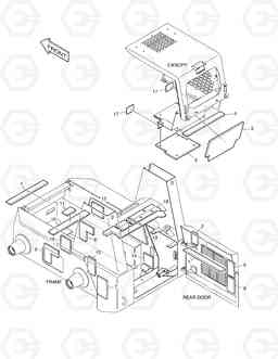 6420 CHAIN CASE INSULATION 450, Doosan