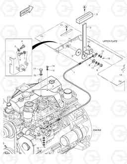 1310 ENGINE THROTTLE CONTROL 460, Doosan