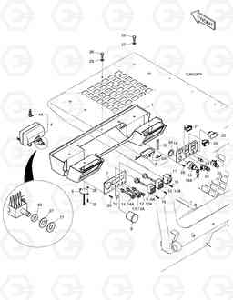 1340 ELECTRIC PARTS-INSTRUMENT PANEL 460, Doosan