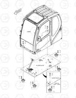 1470 CABIN MOUNTING TXC225LC-2, Doosan