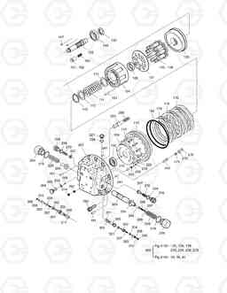 4150 TRAVEL MOTOR TXC225LC-2, Doosan