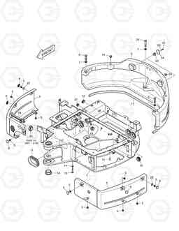 1100 MAIN FRAME DX27Z, Doosan