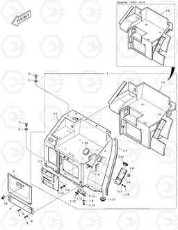 1350 SEAT BASE ASS'Y DX27Z, Doosan