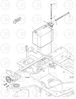 1450 ELECTRIC PARTS - BATTERY DX27Z, Doosan
