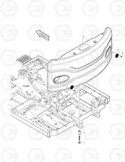 1110 COUNTER WEIGHT TXC180LC-2, Doosan