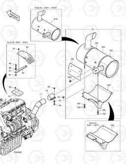 1150 MUFFLER TXC180LC-2, Doosan
