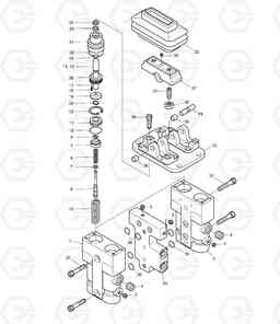 4200 PEDAL VALVE TXC180LC-2, Doosan