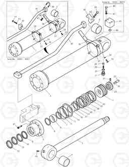 4290 ARM CYLINDER - LOCK VALVE TXC180LC-2, Doosan