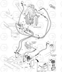 6430 PILOT PIPING(1) - ROTATING TXC180LC-2, Doosan