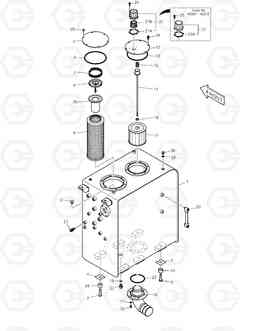 1220 OIL TANK TXC255LC-2, Doosan