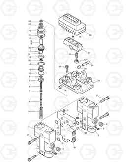 4210 PEDAL VALVE TXC255LC-2, Doosan