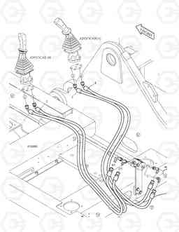 6320 PATTERN CHANGE PIPING(2) TXC255LC-2, Doosan