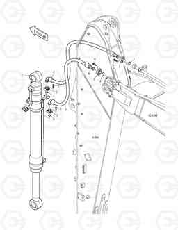 6660 ARM PIPING - ARM 3.5m TXC255LC-2, Doosan