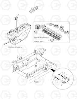 6780 TRAVEL ALARM TXC255LC-2, Doosan