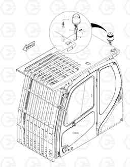 6890 ROTATING BEACON-WITH FOGS TXC255LC-2, Doosan