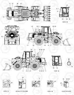 4120 DECAL TXL250-2, Doosan