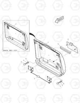 5160 RADIATOR GRILLE ASS`Y TXL250-2, Doosan