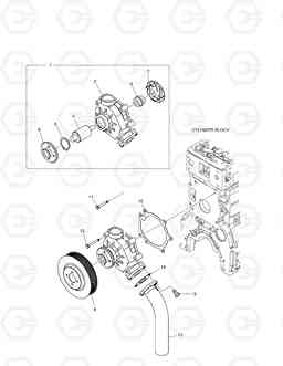 024 WATER PUMP TXL200-2, Doosan