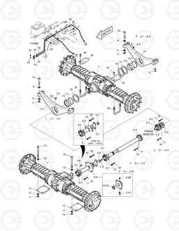 1140 AXLE & DRIVE SHAFT TXL200-2, Doosan