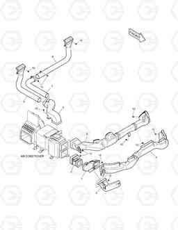 1330 DUCT ASS'Y TXL200-2, Doosan