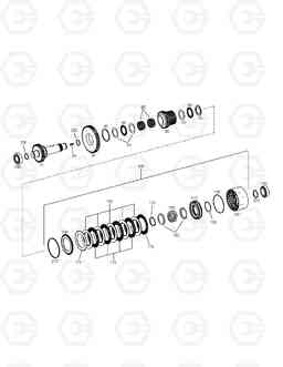 3160 COUPLING K4 - TRANSMISSION TXL200-2, Doosan