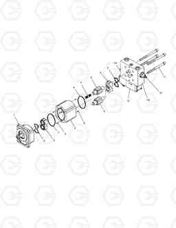 3520 FAN MOTOR (Bi-rotation) TXL200-2, Doosan