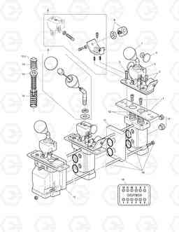 3560 REMOTE CONTROL VALVE - 2SP + 2 LEVER TXL200-2, Doosan