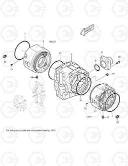 3630 DIFFERENTIAL HOUSING - REAR AXLE TXL200-2, Doosan