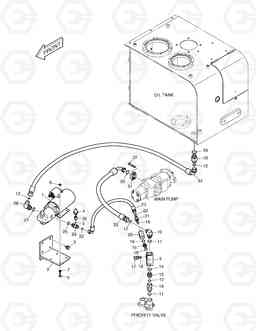 5100 EMERGENCY STEERING TXL200-2, Doosan