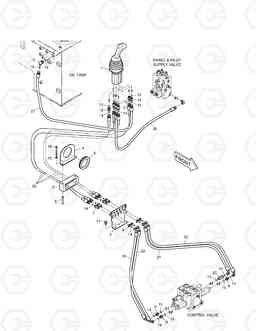 5150 PILOT PIPING - 2 SPOOL TXL200-2, Doosan